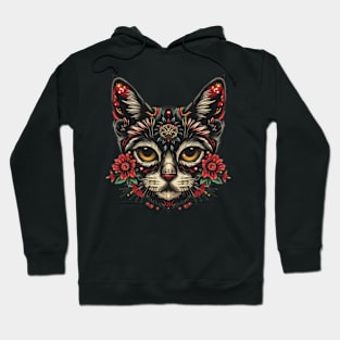 Cat tattoo Hoodie